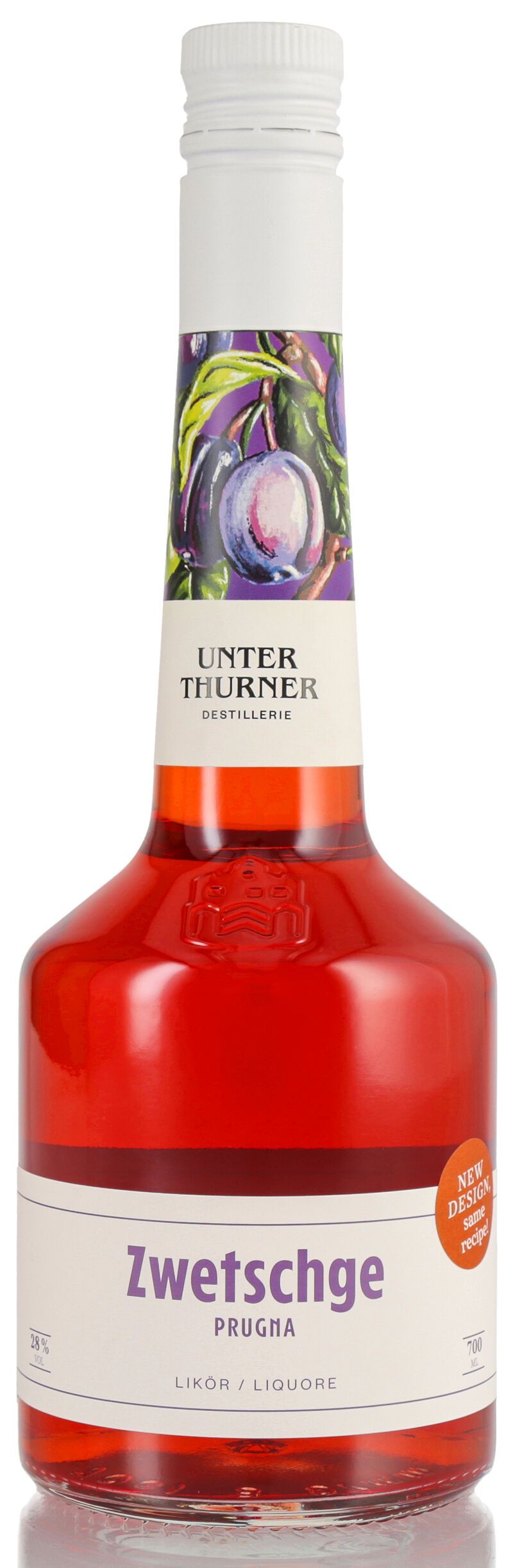 Unterthurner Zwetschge Likör 28% vol. 0,70l