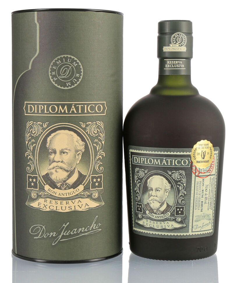 Diplomatico Reserva Exclusiva 12 YO Rum Geschenk-Dose 40% vol. 0,70l