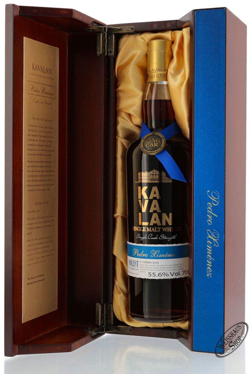 Kavalan Solist PX Sherry Whisky 55,6% vol. 0,70l | Weisshaus