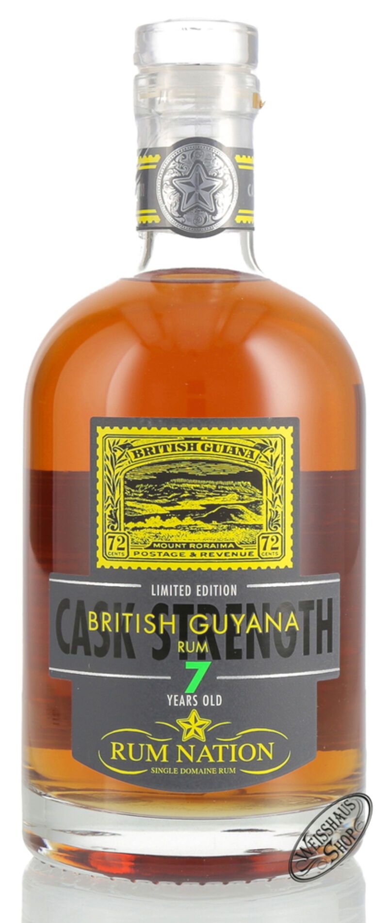 Rum Nation British Guyana 7 YO Cask Strength Rum 59% vol. 0,70l Rum Nation British Guyana 7 YO Cask Strength Rum 59% vol. 0,70l