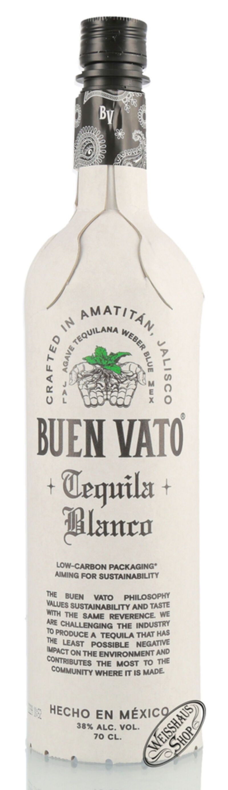 Buen Vato Tequila Blanco 38% vol. 0,70l Buen Vato Tequila Blanco 38% vol. 0,70l