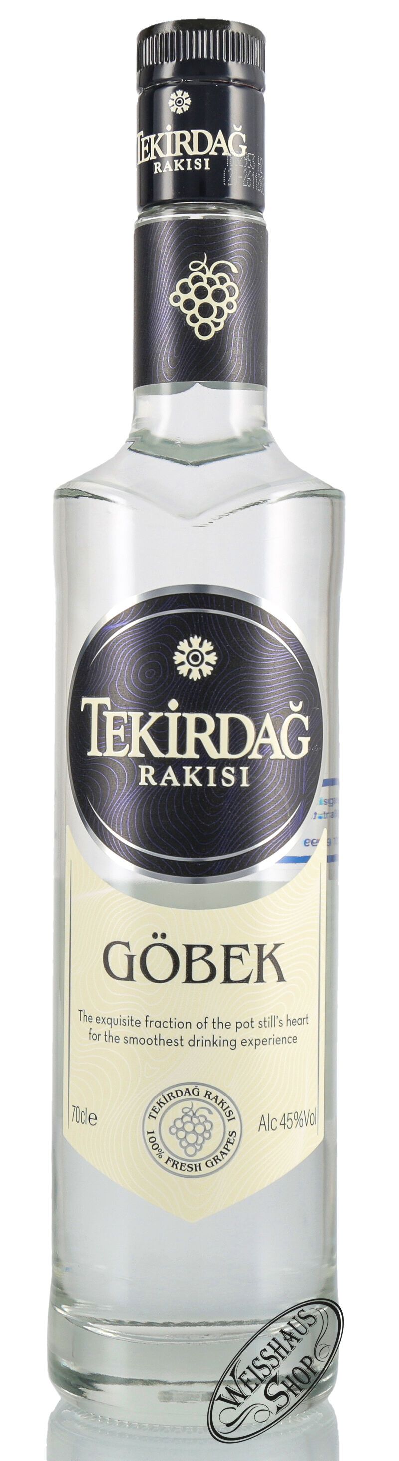 Tekirdag Rakisi Göbek 45% vol. 0,70l