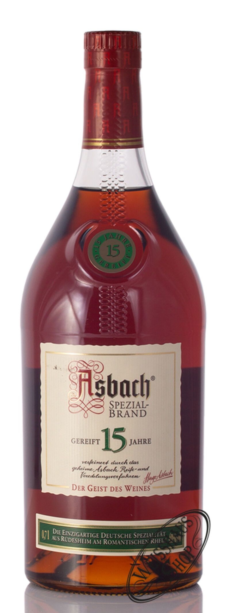 Asbach 15 YO Spezialbrand 40% vol. 0,70l