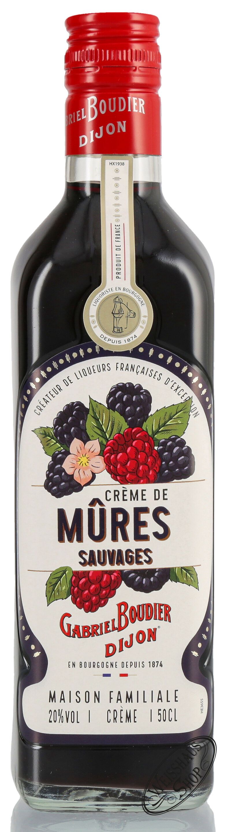 Gabriel Boudier Creme de Mures Liqueur 20% vol. 0,50l