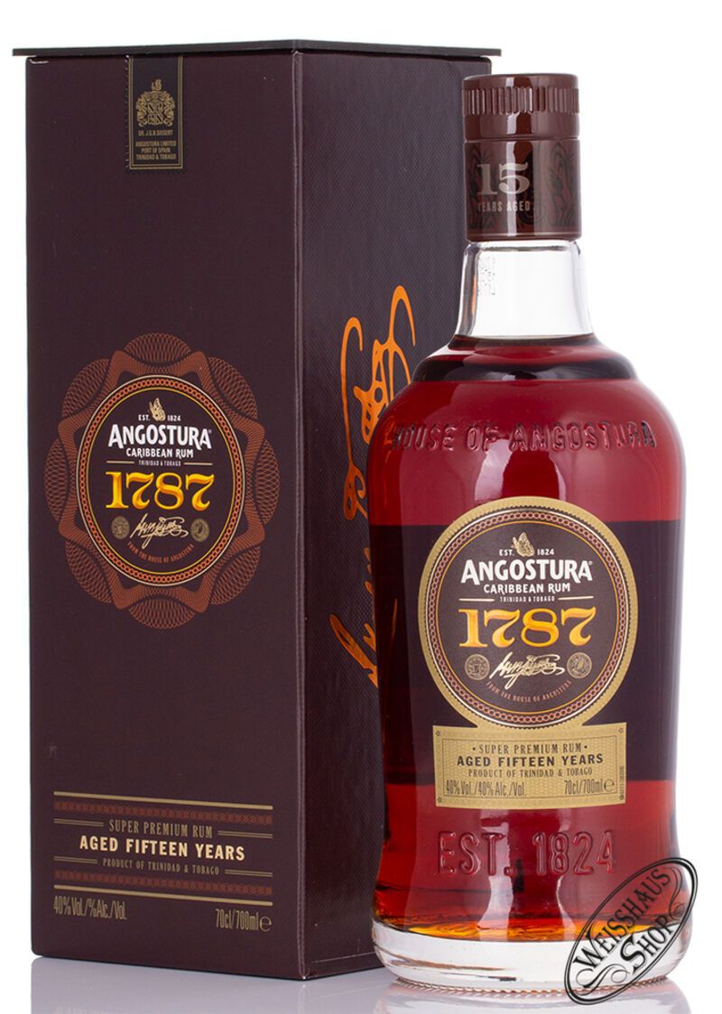 Angostura 1787 Caribbean Rum 40% vol. 0,70l