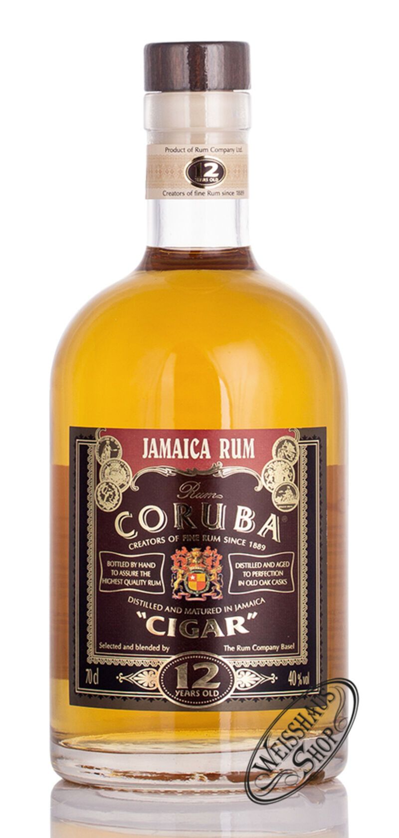 Coruba Cigar Rum 12 YO 40% vol. 0,70l