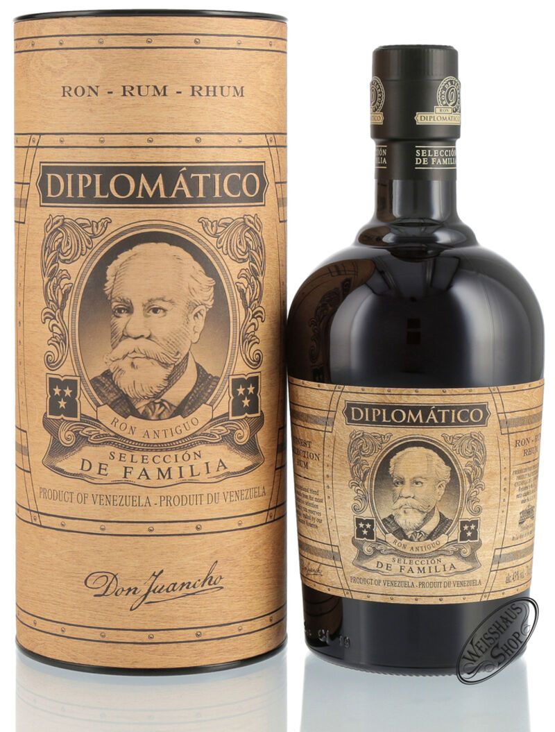 Diplomatico Seleccion de Familia Rum 43% vol. 0,70l Diplomatico Seleccion de Familia Rum 43% vol. 0,70l