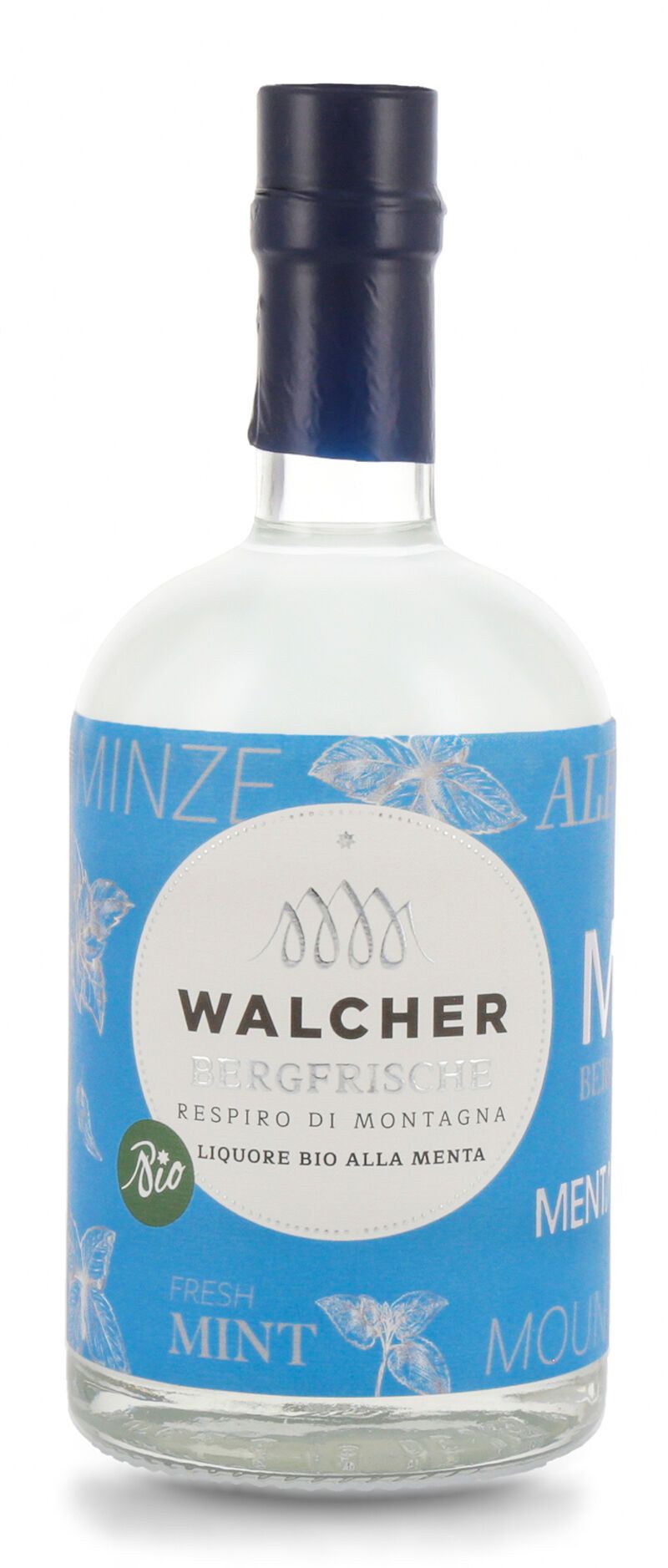 Walcher Bergfrische BIO Pfefferminz Likör 18% vol. 0,50l