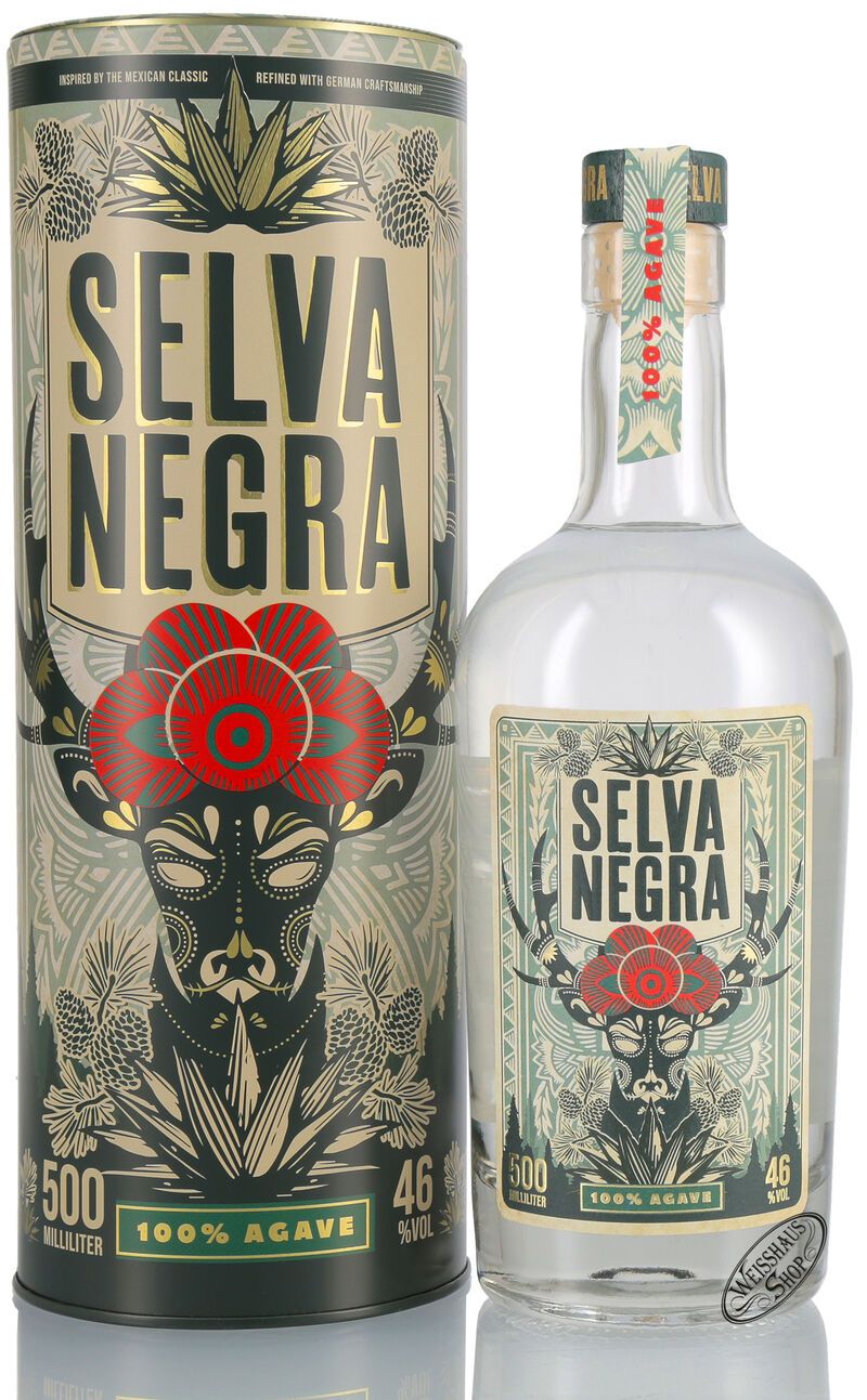 Selva Negra Agaven Spirituose 46% vol. 0,50l Selva Negra Agaven Spirituose 46% vol. 0,50l