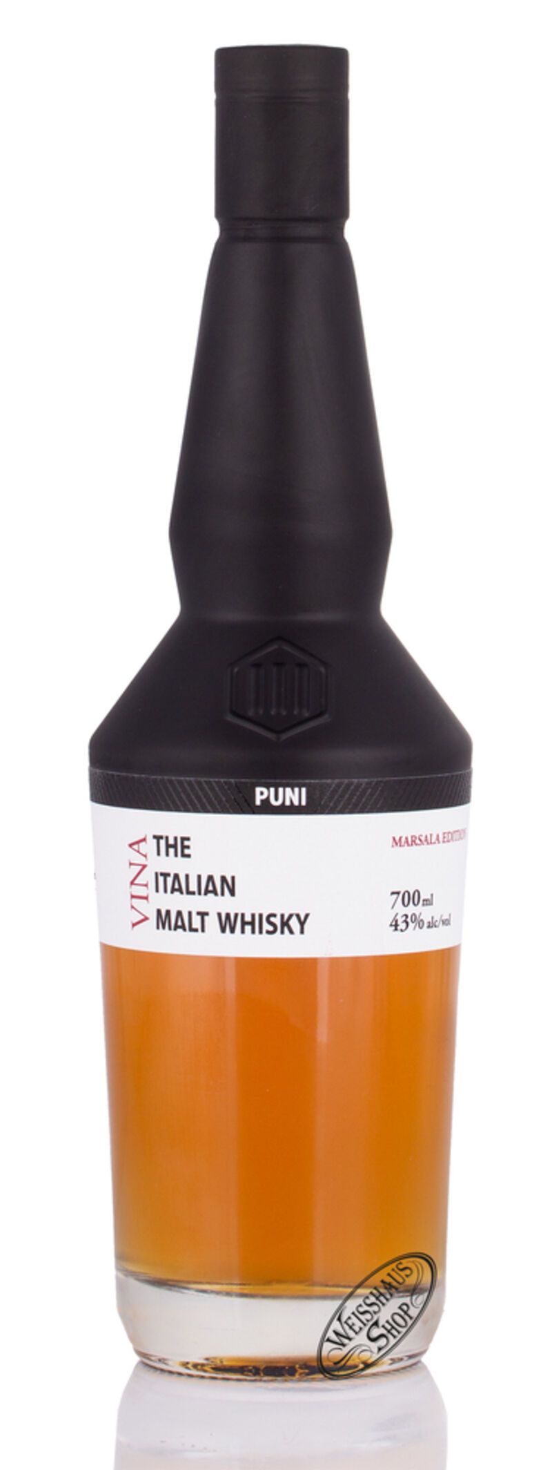 Puni VINA Marsala Edition Italian Malt Whisky 43% vol. 0,70l