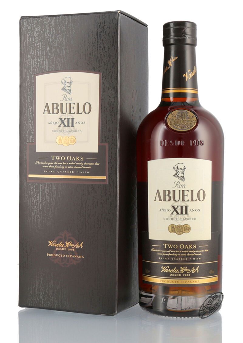 Ron Abuelo Two Oaks Rum 40% vol. 0,70l | Weisshaus Shop