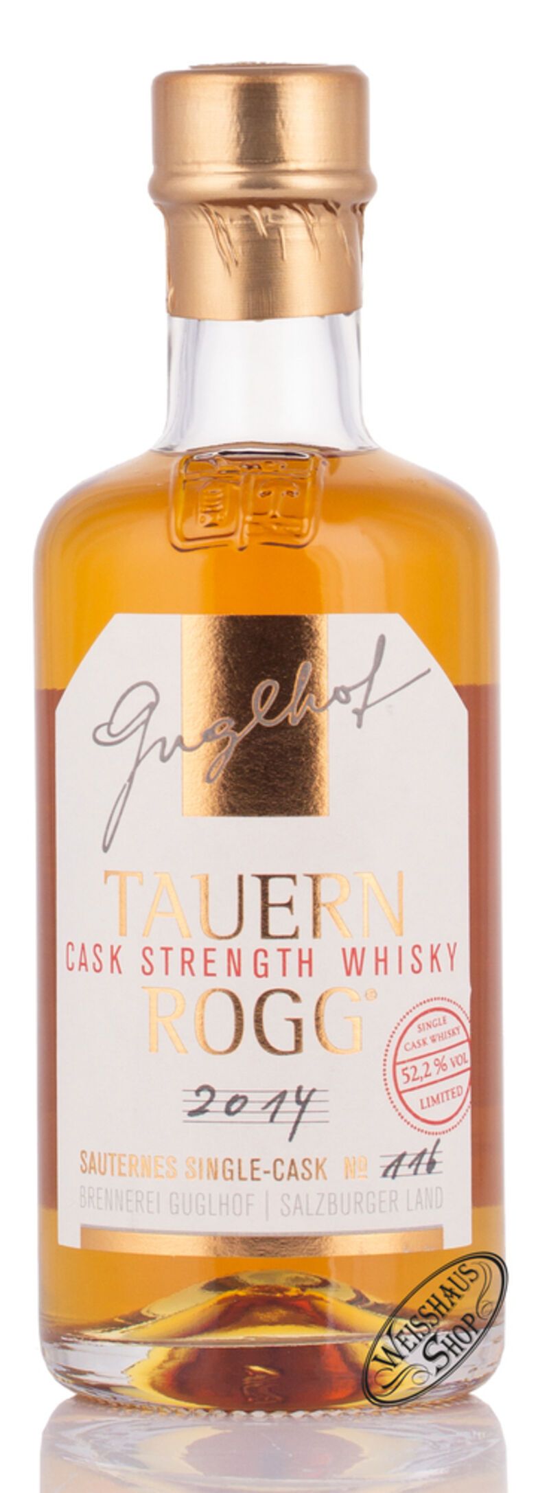 Guglhof TauernRogg Cask Strength Whisky 52,2% vol. 0,35l Guglhof TauernRogg Cask Strength Whisky 52,2% vol. 0,35l