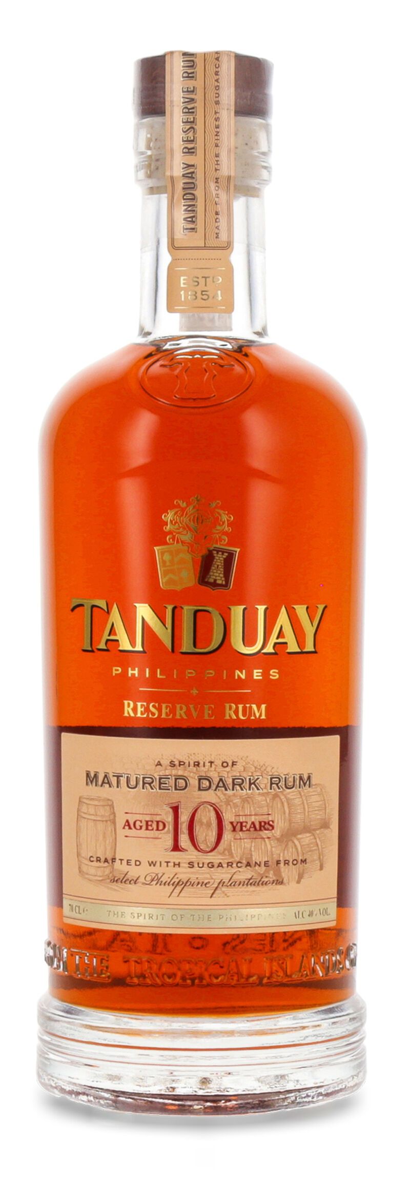 Tanduay 10 YO Reserve Rum 40% vol. 0,70l