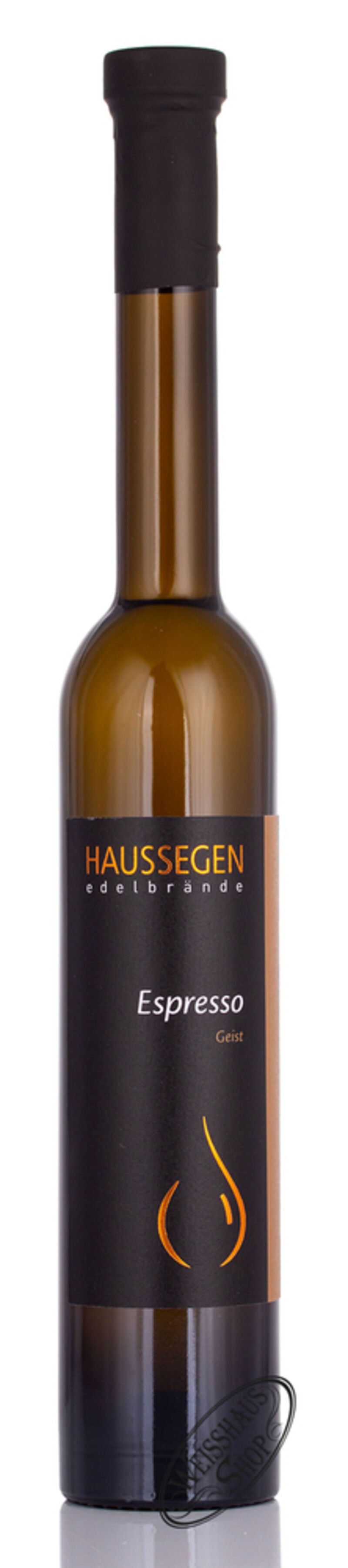 Haussegen Espresso Geist 40% vol. 0,35l