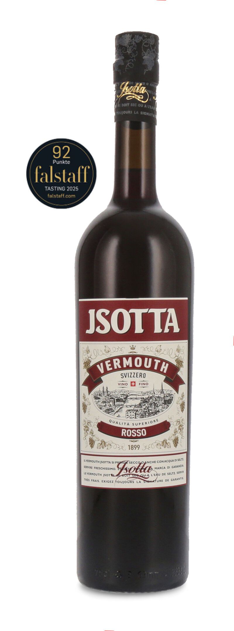 Jsotta Swiss Vermouth Rosso 17% vol. 0,75l