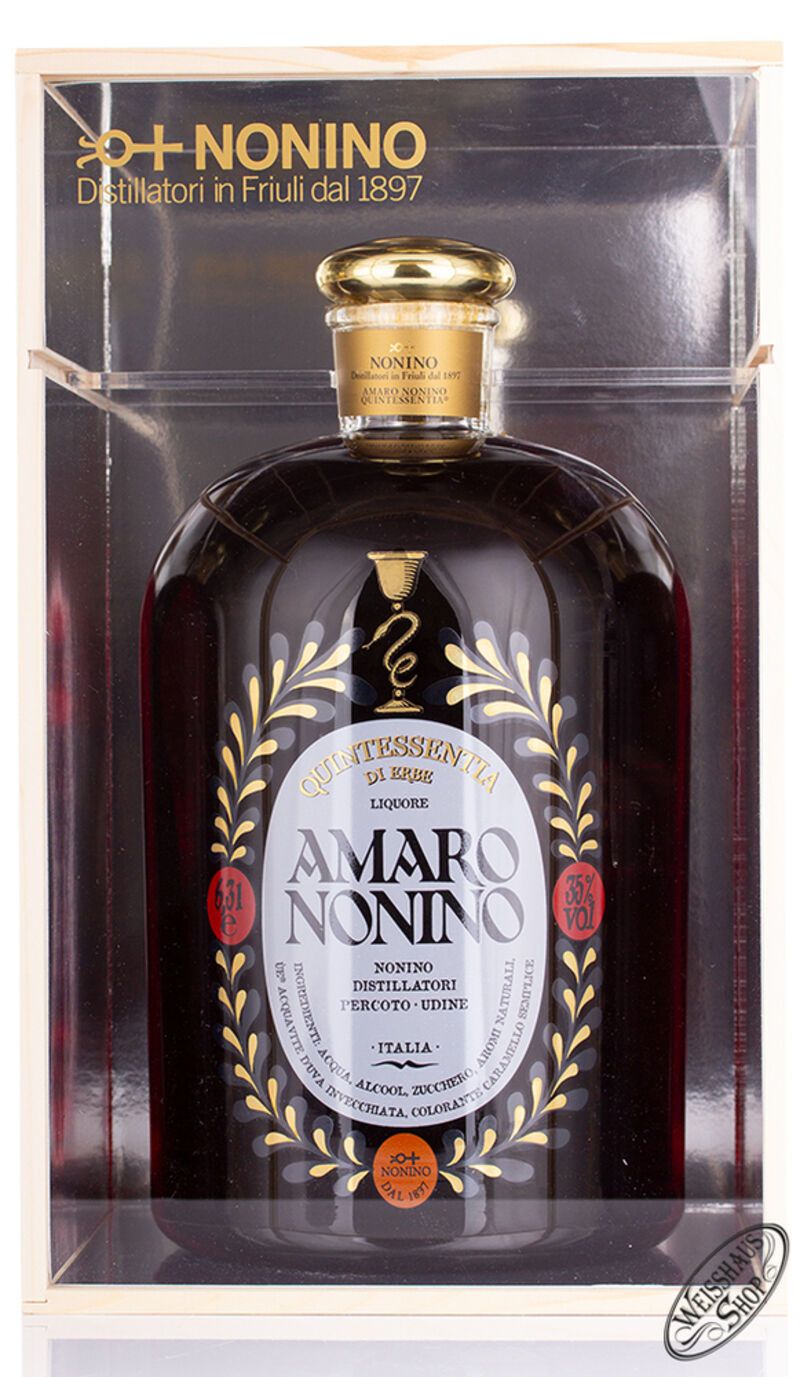 Nonino Amaro Quintessentia Di Erbe 35% vol. 6,3l Methusalem Nonino Amaro Quintessentia Di Erbe 35% vol. 6,3l Methusalem