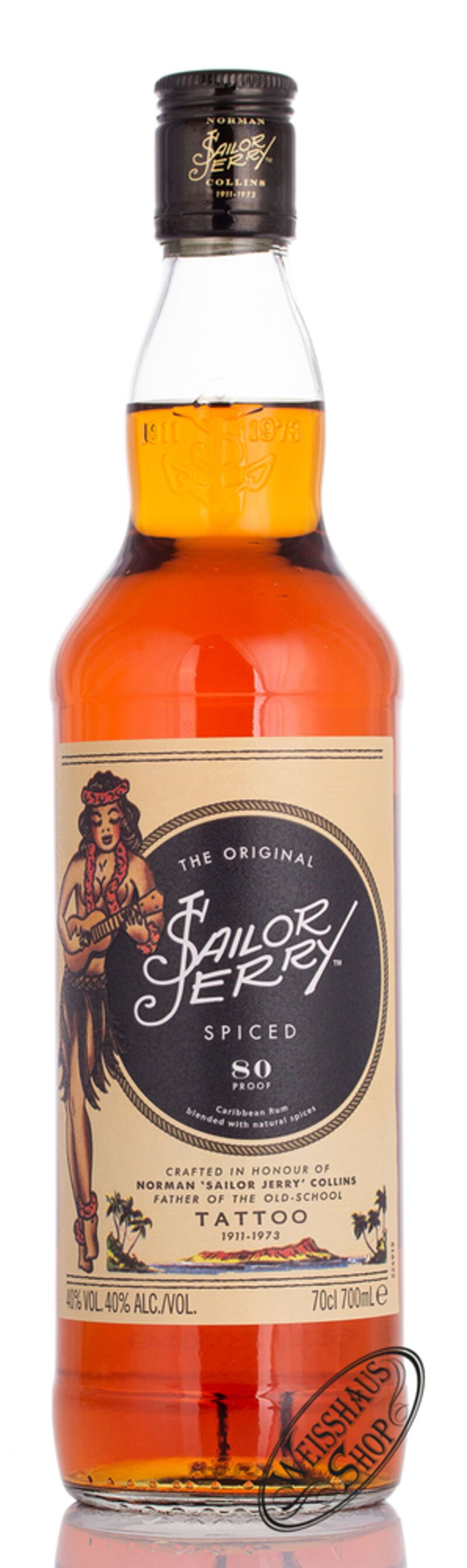Sailor Jerry Vanilla Spiced 40% vol. 0,70l