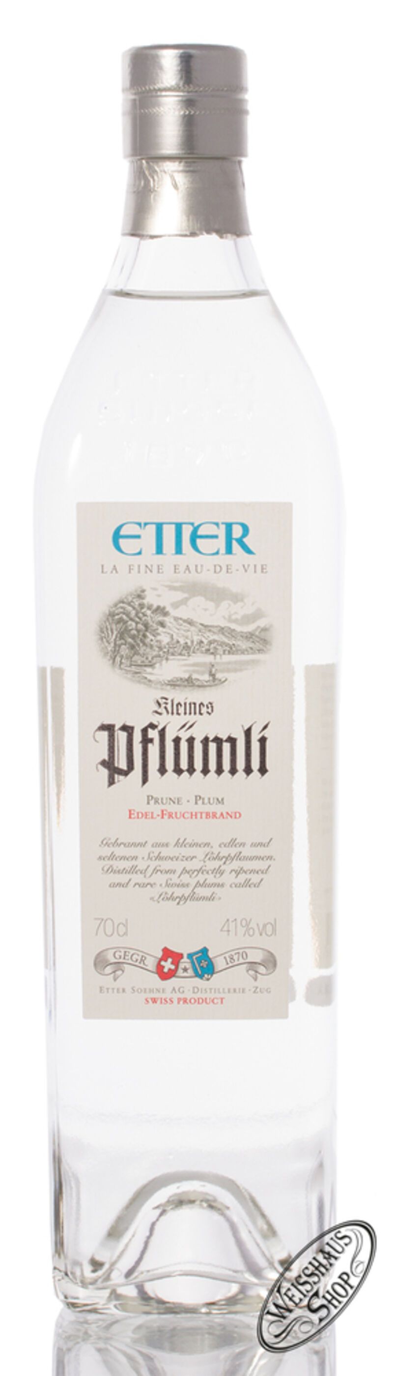 Etter Kleines Pflümli Fruchtbrand 41% vol. 0,70l