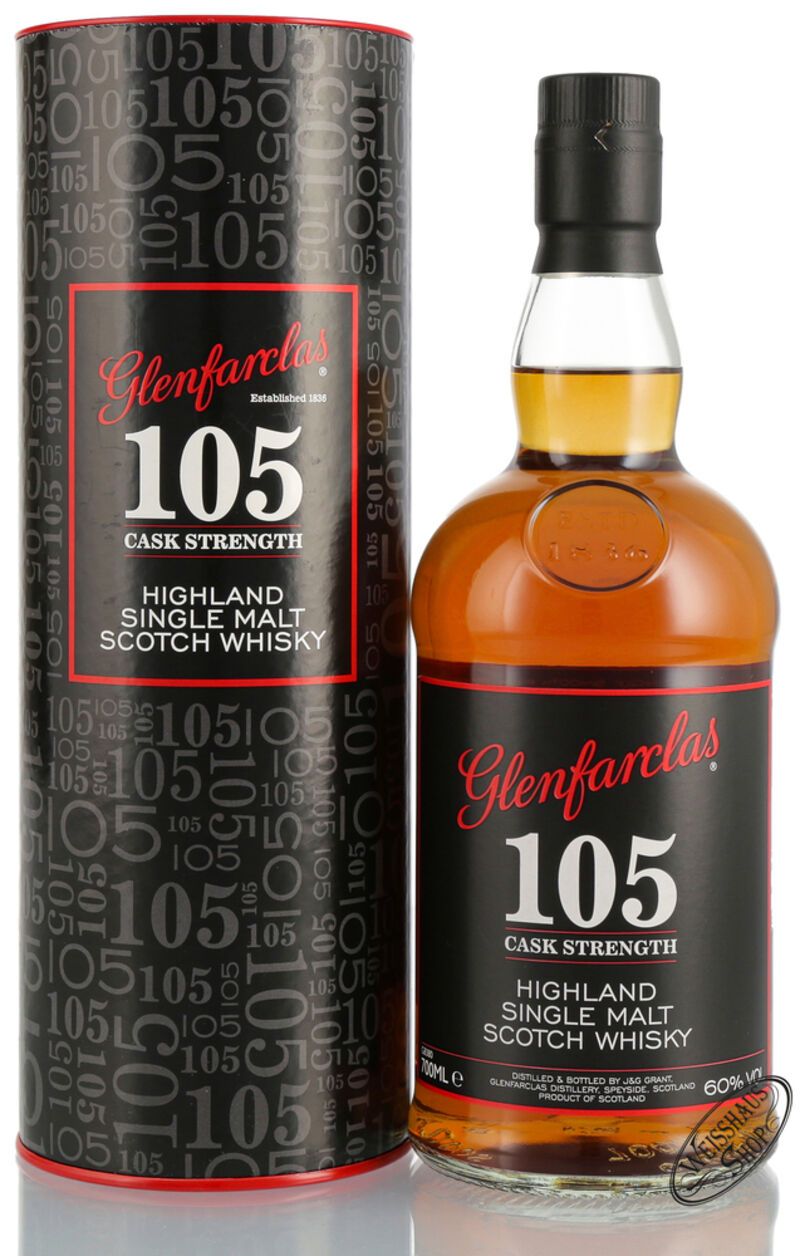 Glenfarclas 105 Single Malt Whisky 60% vol. 0,70l
