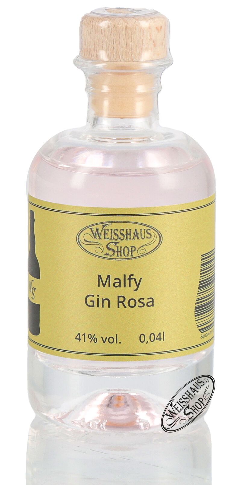Malfy Gin Rosa 41% vol. 0,04l Weisshaus Sample Malfy Gin Rosa 41% vol. 0,04l Weisshaus Sample