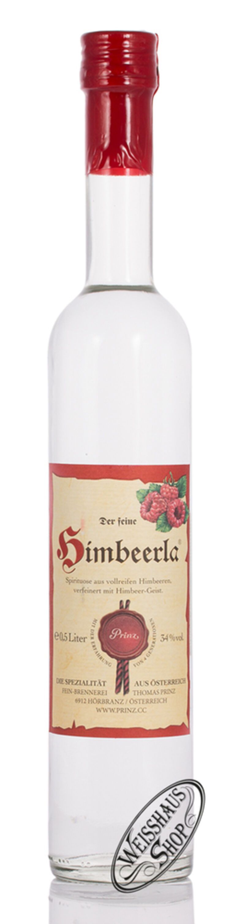 Prinz Himbeerla 34% vol. 0,50l