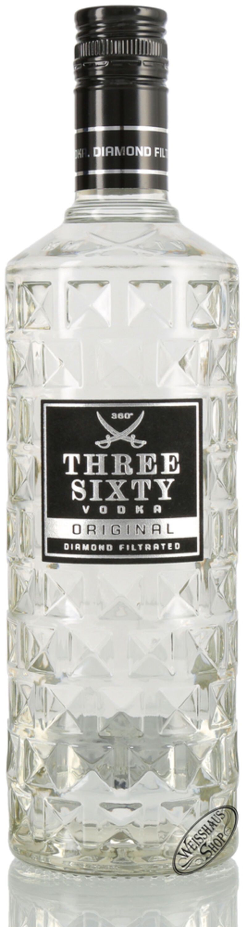 Three Sixty Vodka 37,5% vol. 0,70l