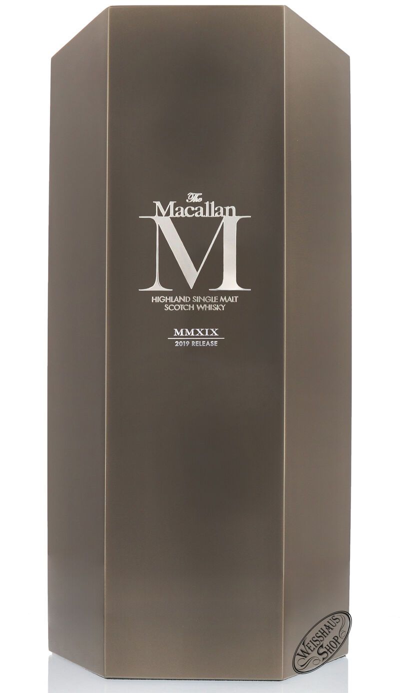 Macallan M Decanter Black Release 2019 MMXIX Whisky 46,5% vol. 0,70l Macallan M Decanter Black Release 2019 MMXIX Whisky 46,5% vol. 0,70l