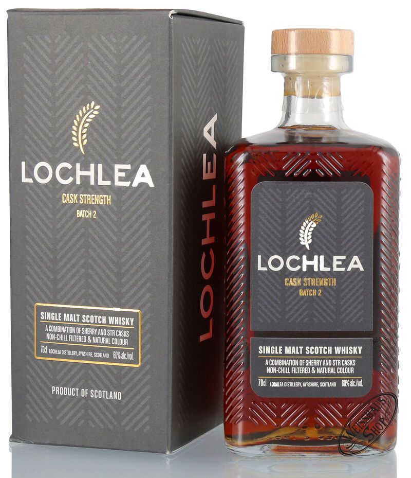Lochlea Cask Strength Batch No.2 Whisky 60% vol. 0,70l Lochlea Cask Strength Batch No.2 Whisky 60% vol. 0,70l