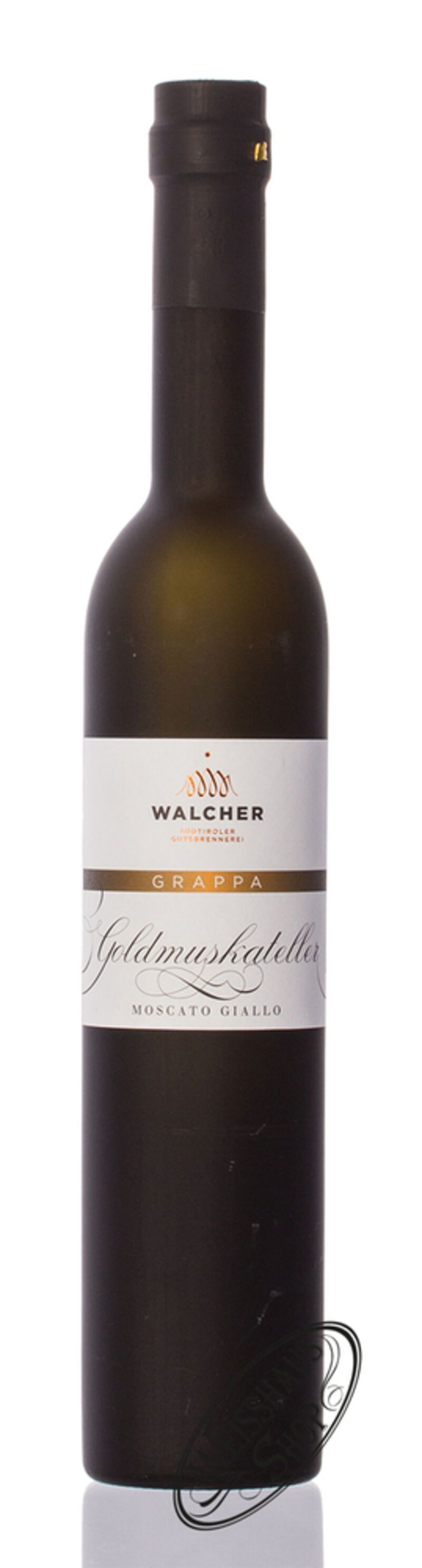 Walcher Grappa Goldmuskateller 40% vol. 0,50l