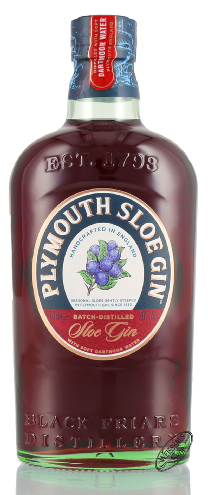 Plymouth Sloe Gin 26% vol. 0,70l Plymouth Sloe Gin 26% vol. 0,70l