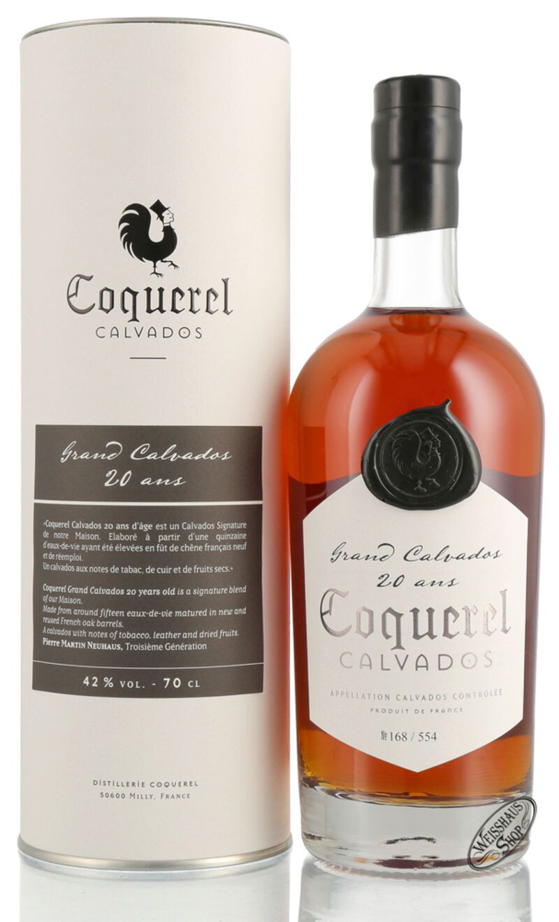 Domaine du Coquerel Calvados 20 ans 42% vol. 0,70l