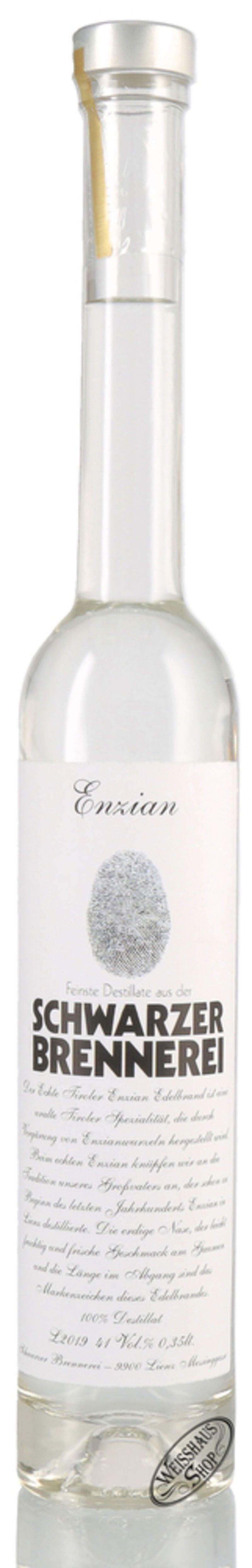 Schwarzer Echter Tiroler Enzian 41% vol. 0,35l