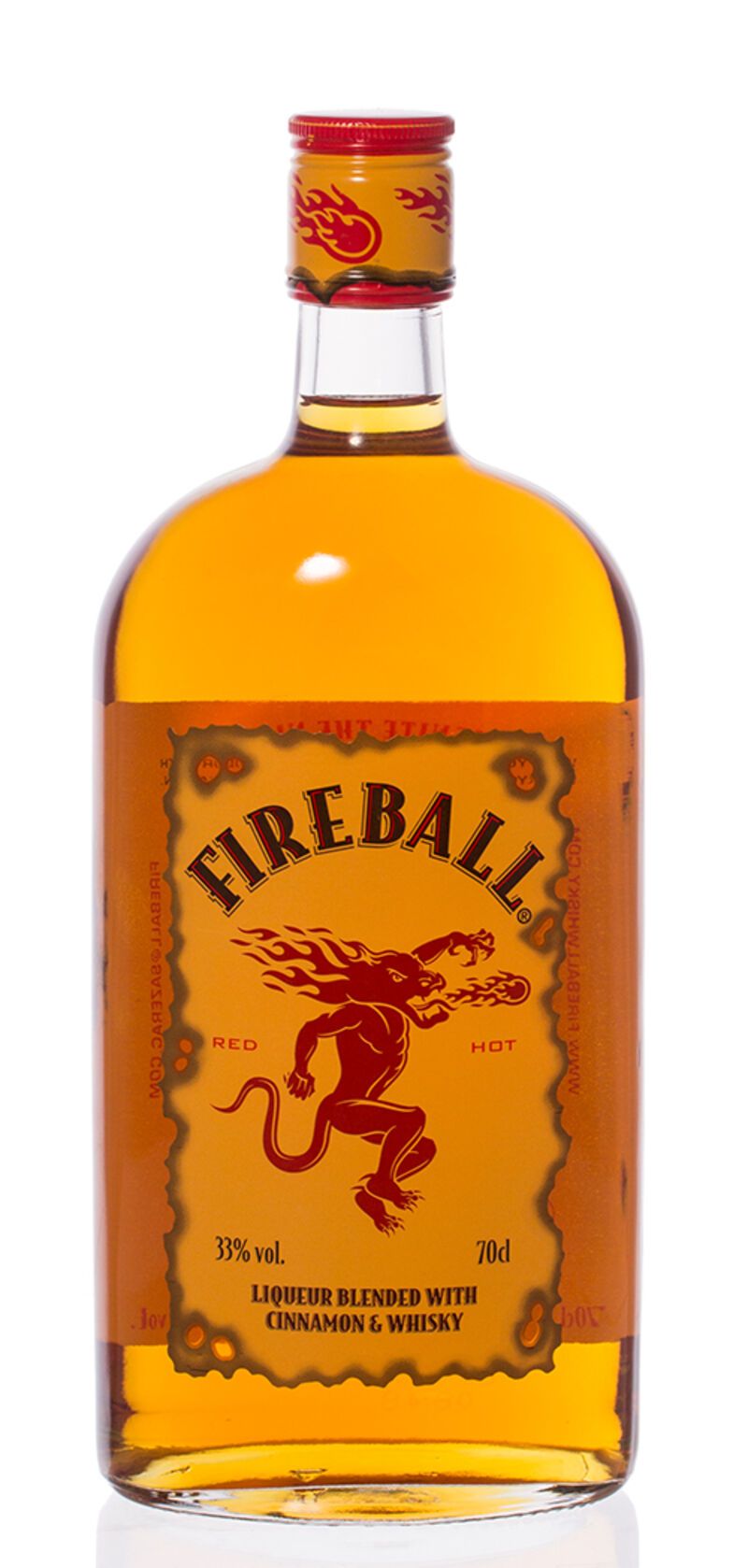 Fireball Whisky Zimt Likör 33% vol. 0,70l