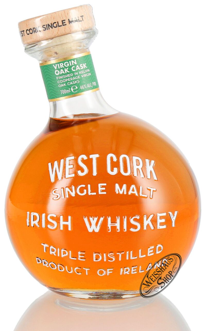 West Cork Maritime Virgin Oak Finished Whiskey 46% vol. 0,70l