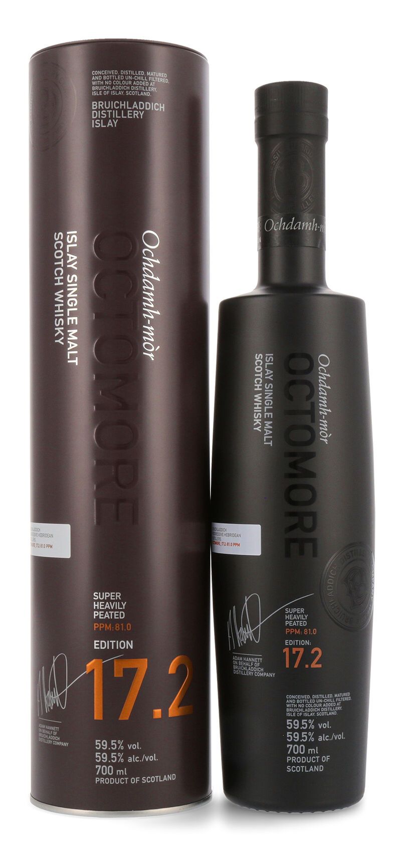 Bruichladdich Octomore 17.2 Islay Whisky 59,5% vol. 0,70l