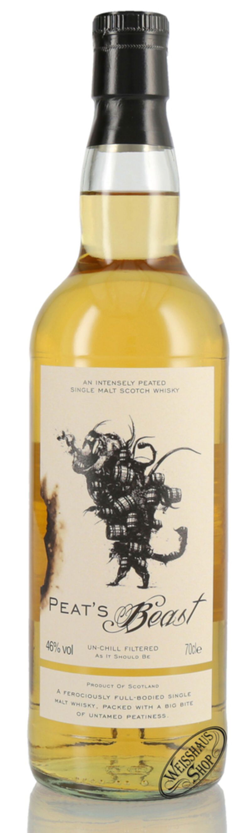 Peat's Beast Single Malt Whisky 46% vol. 0,70l