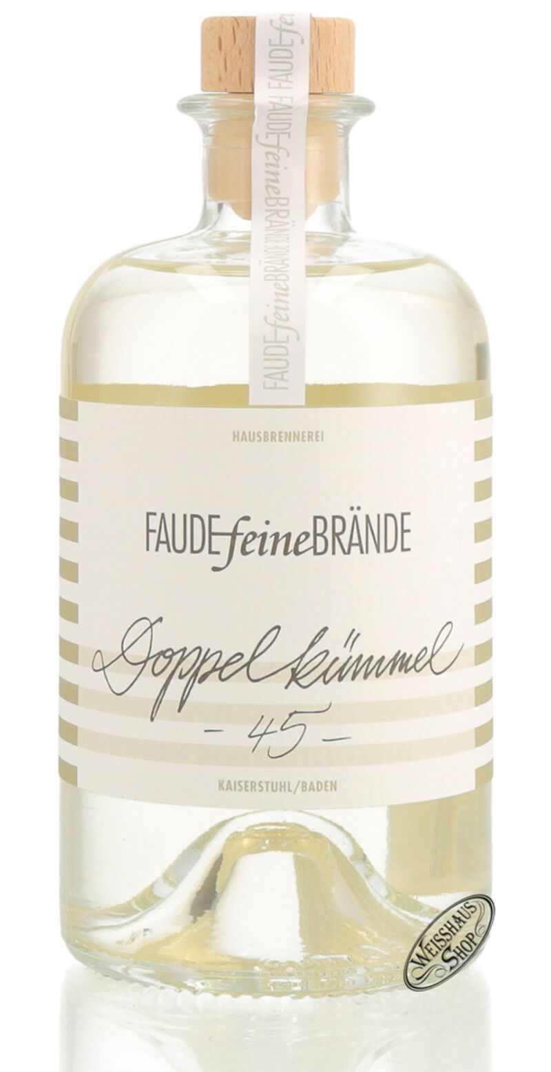 Faude feine Brände Doppelkümmel Geist 45% vol. 0,50l
