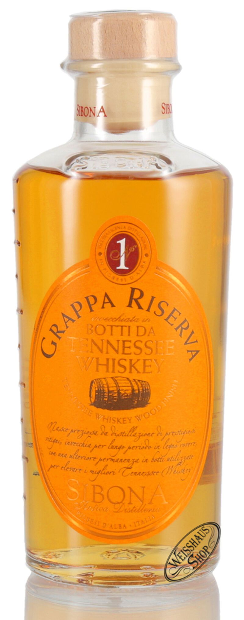 Sibona Grappa Riserva Whiskey 44% vol. 0,50l