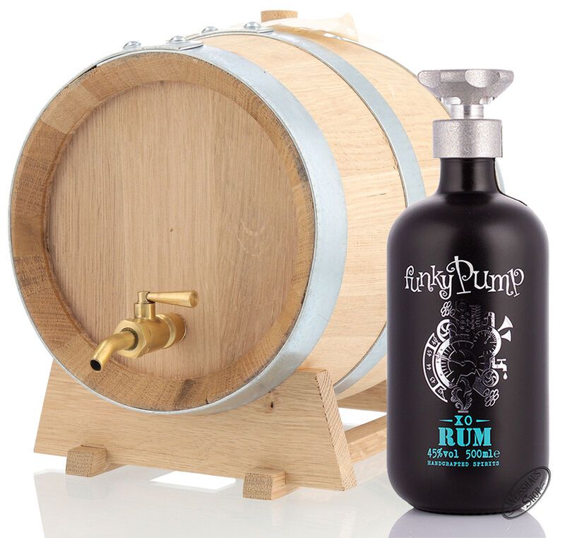 Funky Pump Barbados XO Rum 45% vol. 5l Fass Funky Pump Barbados XO Rum 45% vol. 5l Fass