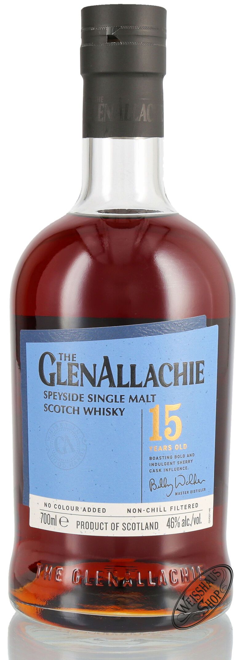 Glenallachie 15 YO Single Malt Whisky 46% vol. 0,70l