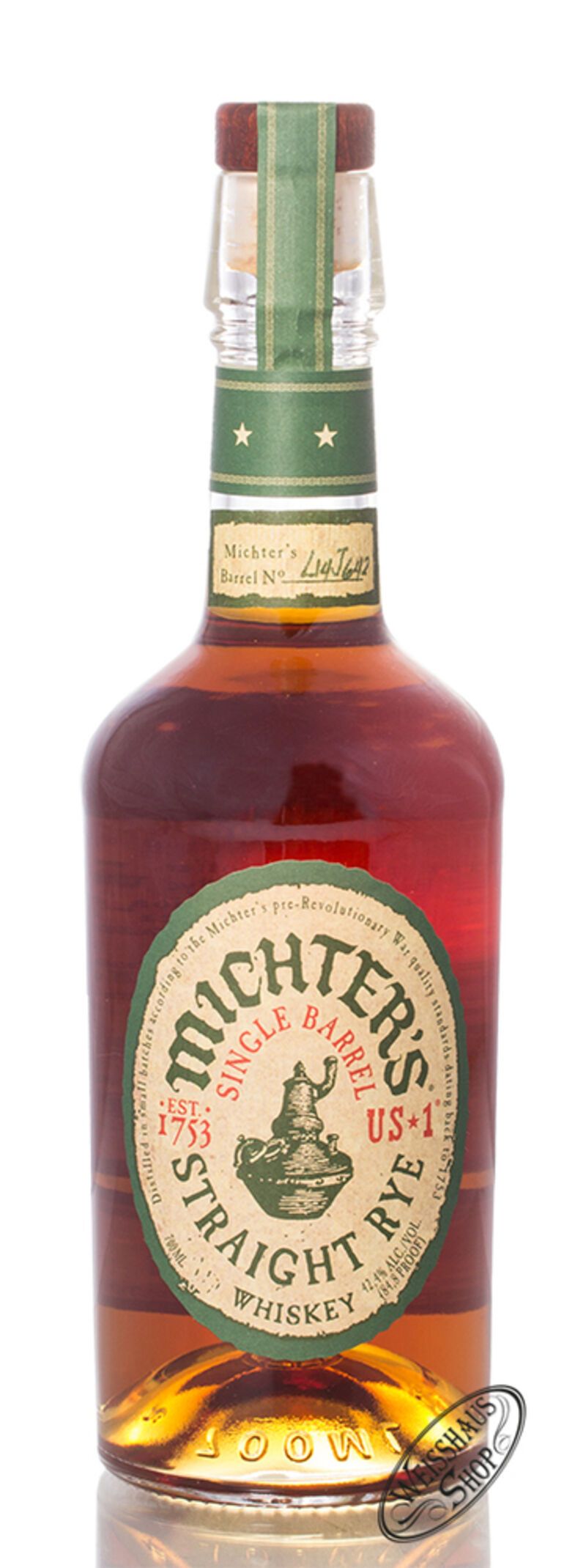 Michter's Rye Whiskey US*1 Single Barrel 42,4% vol. 0,70l