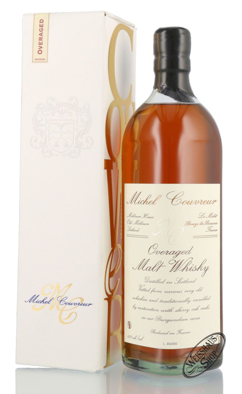Michel Couvreur Overaged Malt Whisky 43% vol. 0,70l