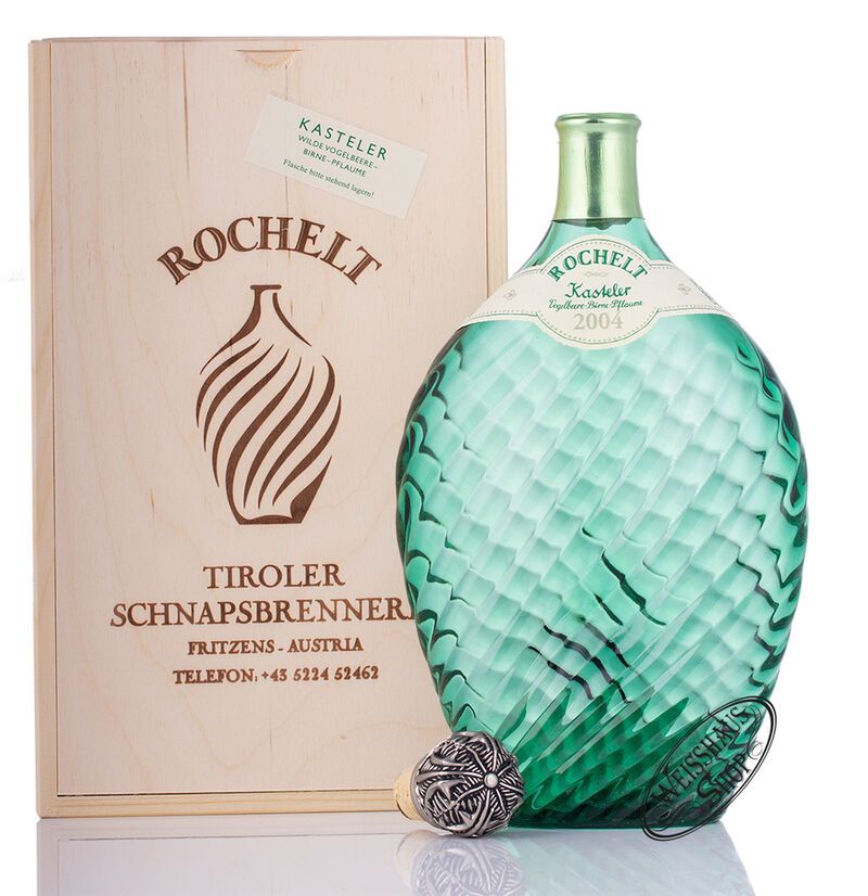 Rochelt Kasteler (Vogelbeere-Birne-Pflaume) 50% vol. 0,70l Rochelt Kasteler (Vogelbeere-Birne-Pflaume) 50% vol. 0,70l