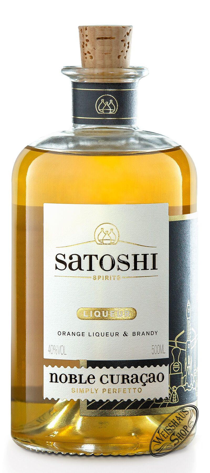 Satoshi Noble Curacao Likör 40% vol. 0,50l