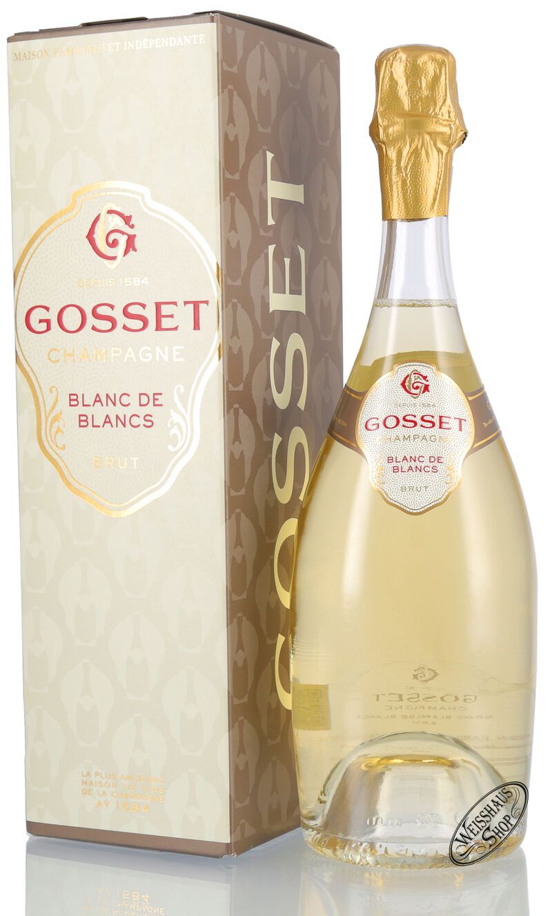 Gosset Grand Brut Blanc de Blanc Champagner 12% vol. 0,75l