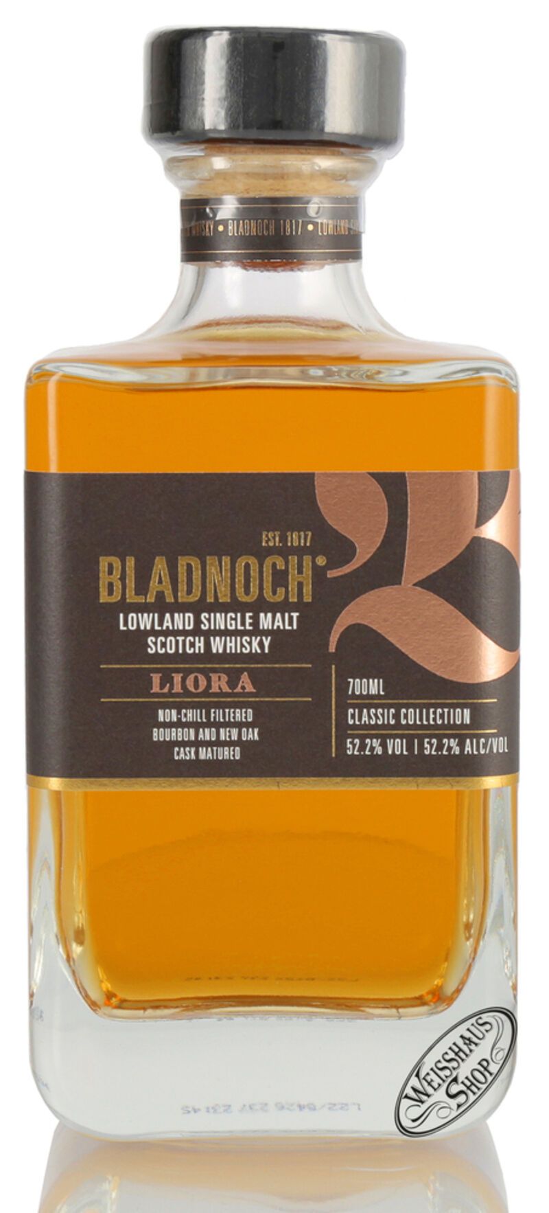 Bladnoch Liora Virgin Oak Cask 52,2% vol. 0,70l