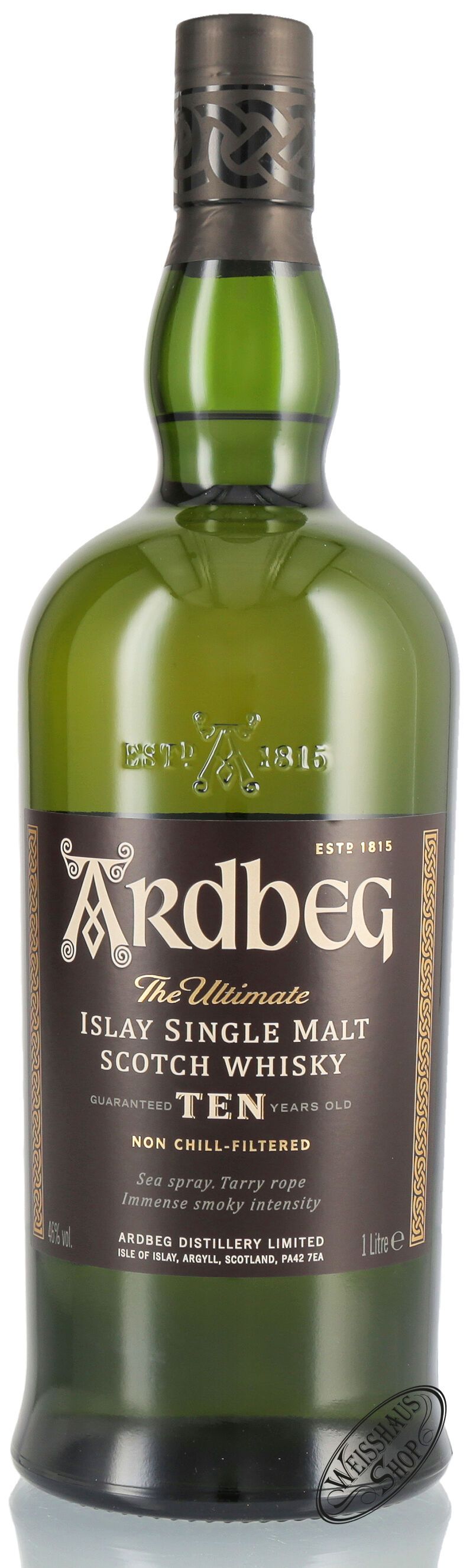 Ardbeg Ten 10 YO Islay Single Malt Whisky 46% vol. 1,0l
