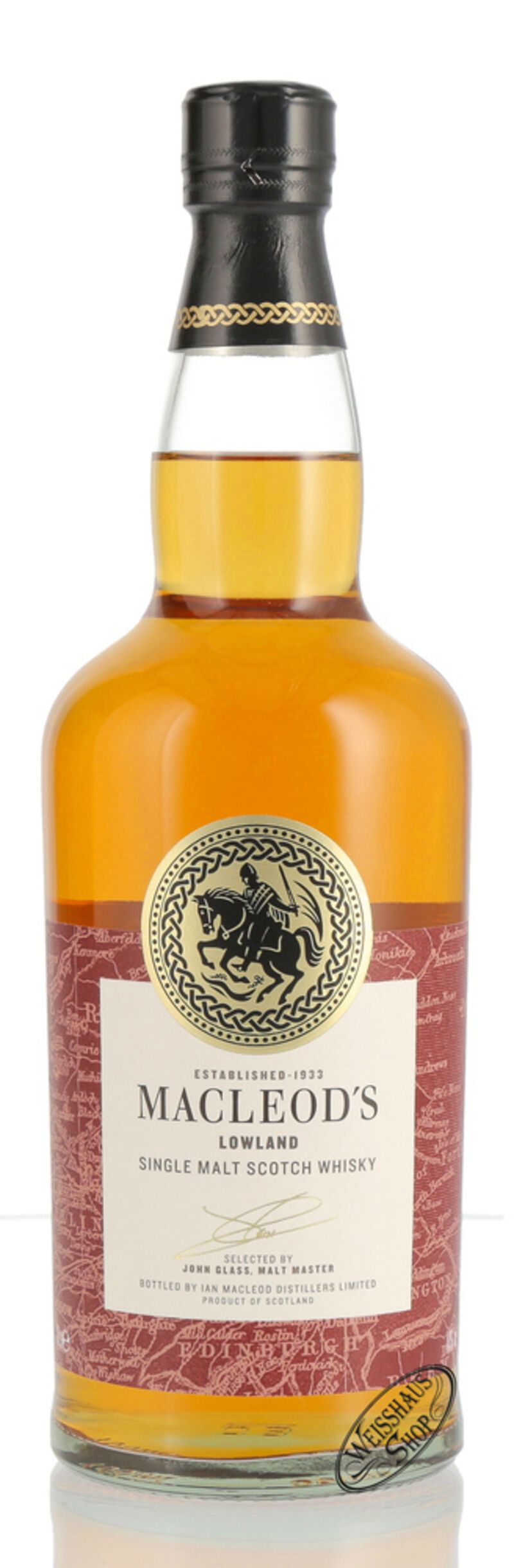 Macleods Lowland Single Malt Whisky 40% vol. 0,70l Macleods Lowland Single Malt Whisky 40% vol. 0,70l