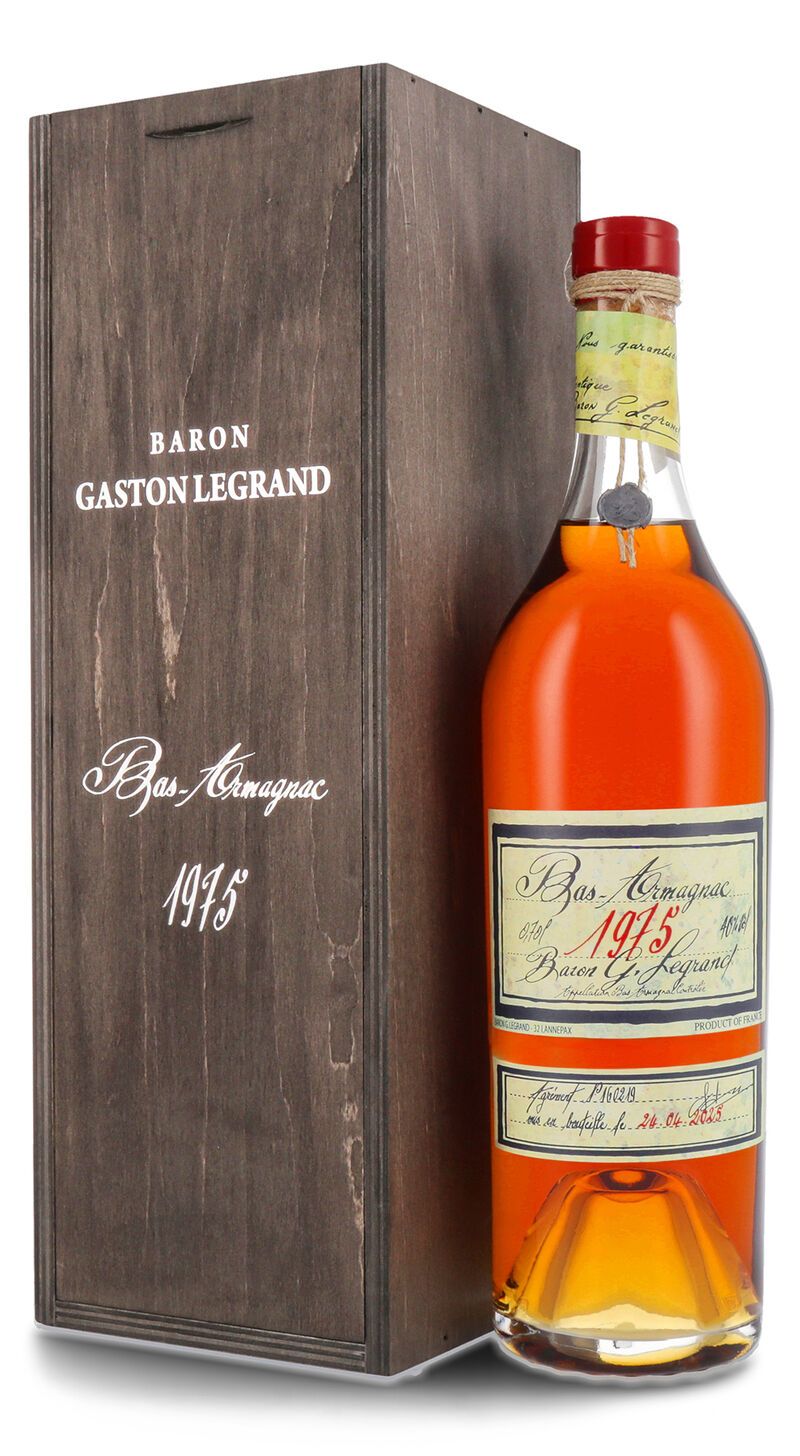Lhéraud Baron Gaston Legrand 1975 Vieil Armagnac 40% vol. 0,70l