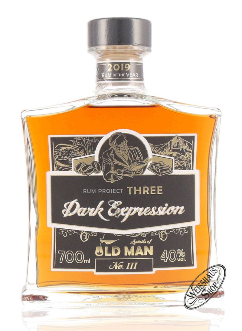 Old Man Dark Expression Spirit 40% vol. 0,70l Old Man Dark Expression Spirit 40% vol. 0,70l